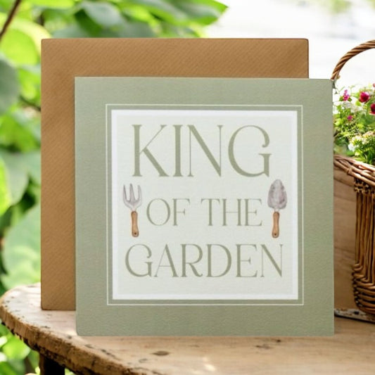 King of the Garden Card