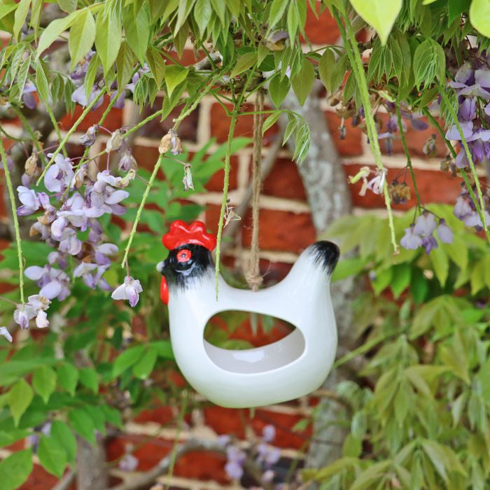 Ceramic Bird Feeder from Fig and Rose.