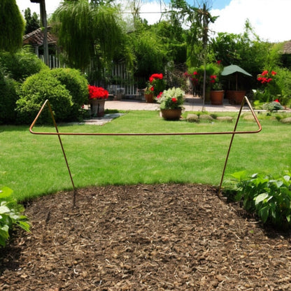 Straight Border Supports for Plants - Packs of Four