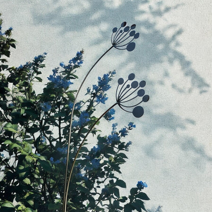 Cow Parsley Flower Garden Stakes