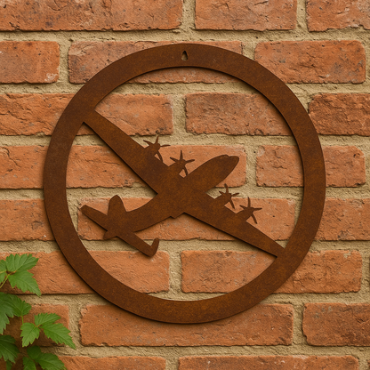 Lancaster Metal Garden Plaque