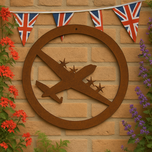 Lancaster Metal Garden Plaque
