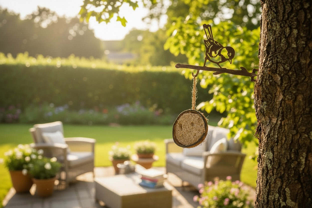 Blue Tit Bird Feeder