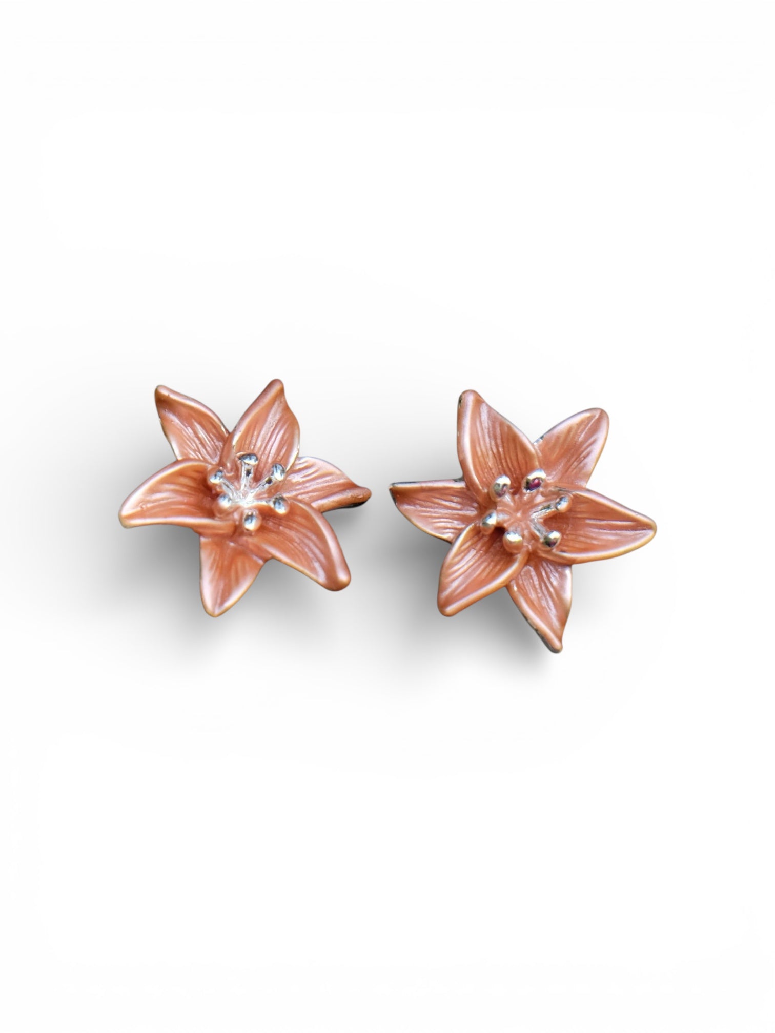 A Tiger Lily Stud Earrings available to buy from Fig and Rose Home.