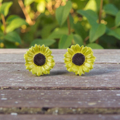 Sunflower Stud Earrings