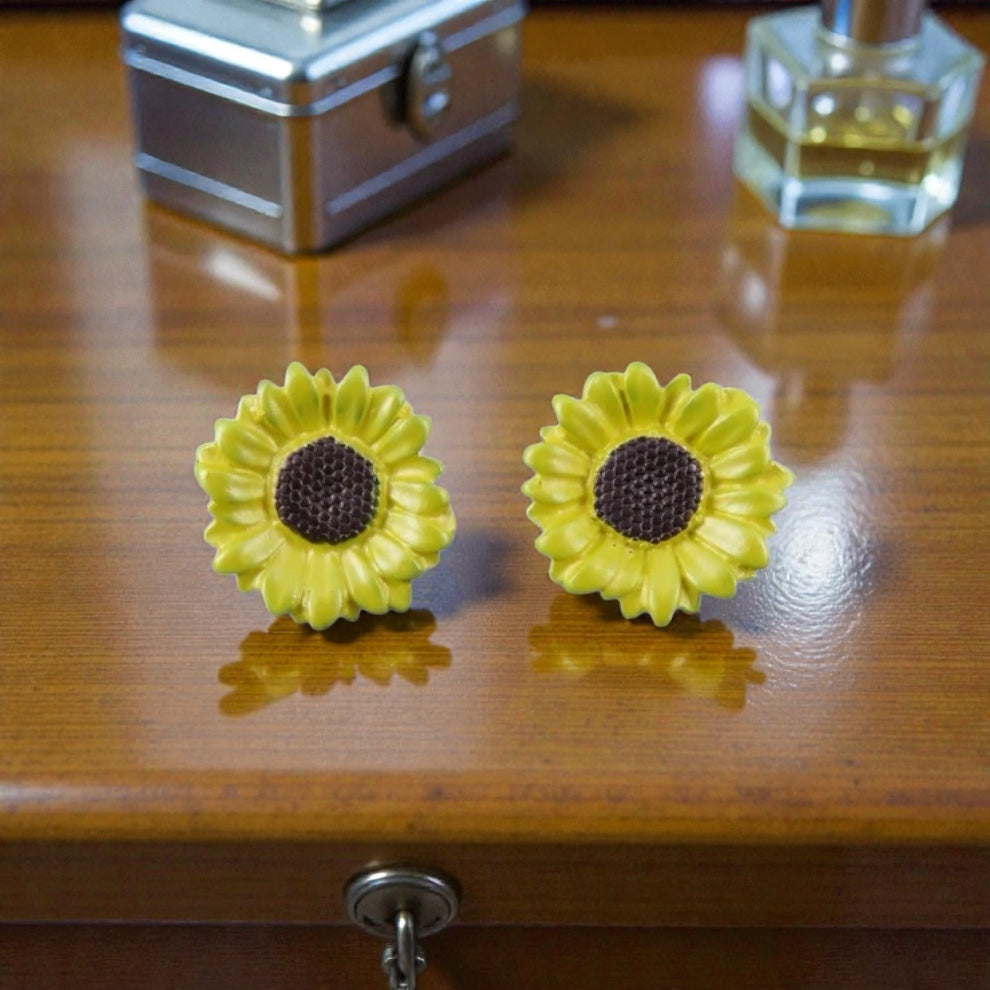 Sunflower Stud Earrings