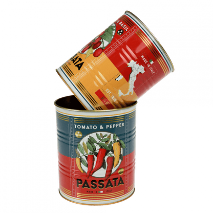 Passata Retro Storage Tins from Fig and Rose.