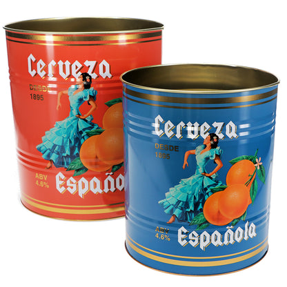 Española XL Retro Storage Tins – Set of 2