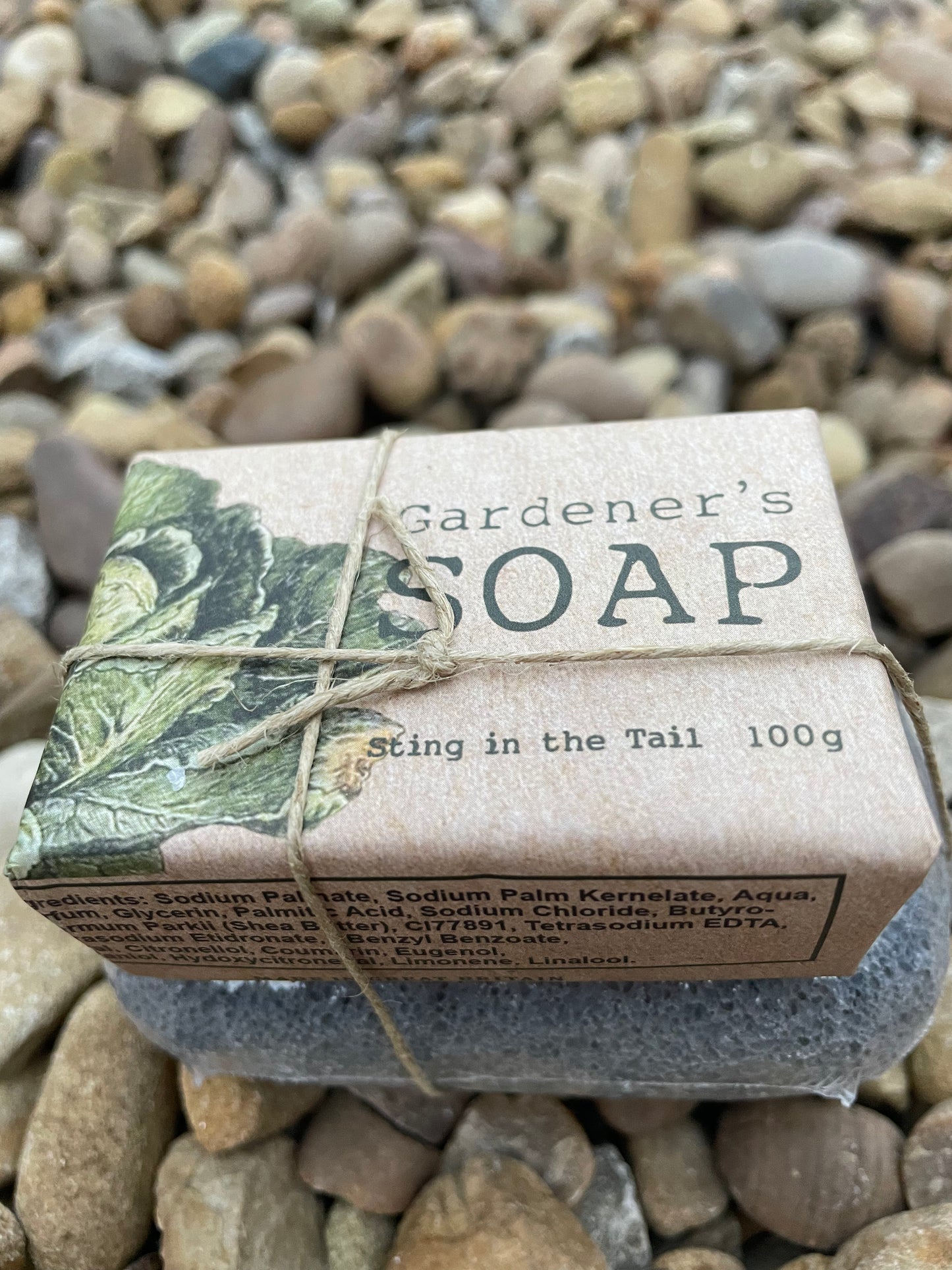 Gardener's Soap with Pumice Stone | Gift for a Gardener
