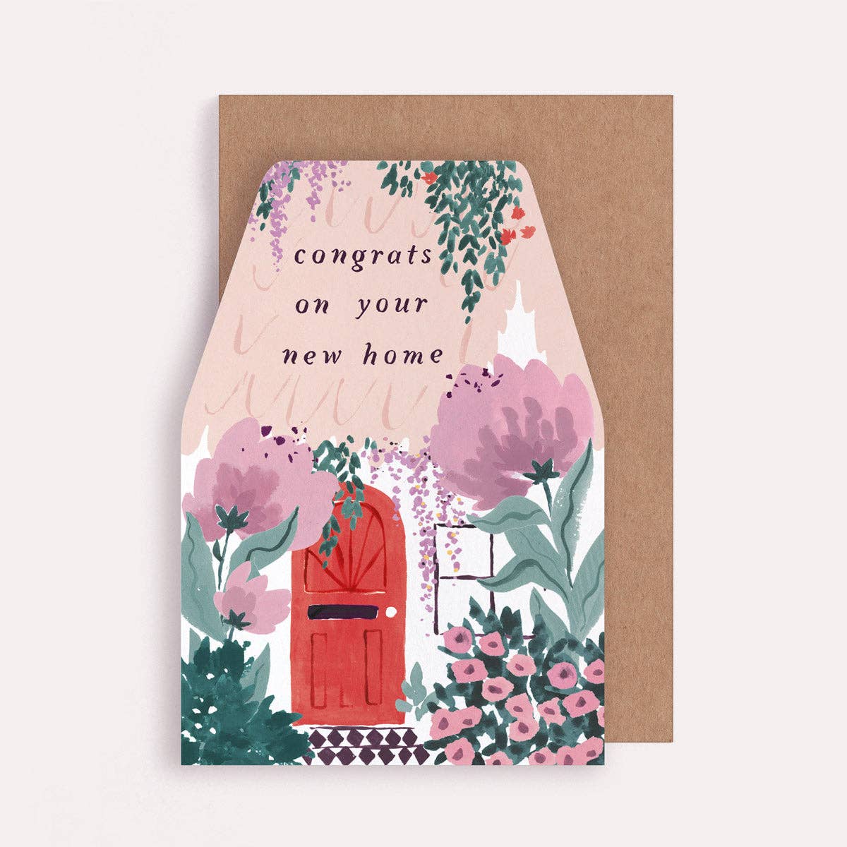 A New House Card available to buy from Fig and Rose Home.