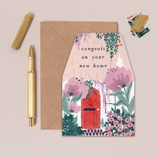 A New House Card available to buy from Fig and Rose Home.