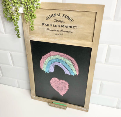 Farmer’s Market Chalkboardfrom Fig and Rose