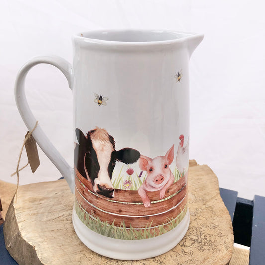 Farmyard Animal Jugfrom Fig and Rose