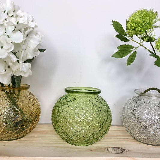 Trio of Retro Inspired Vases