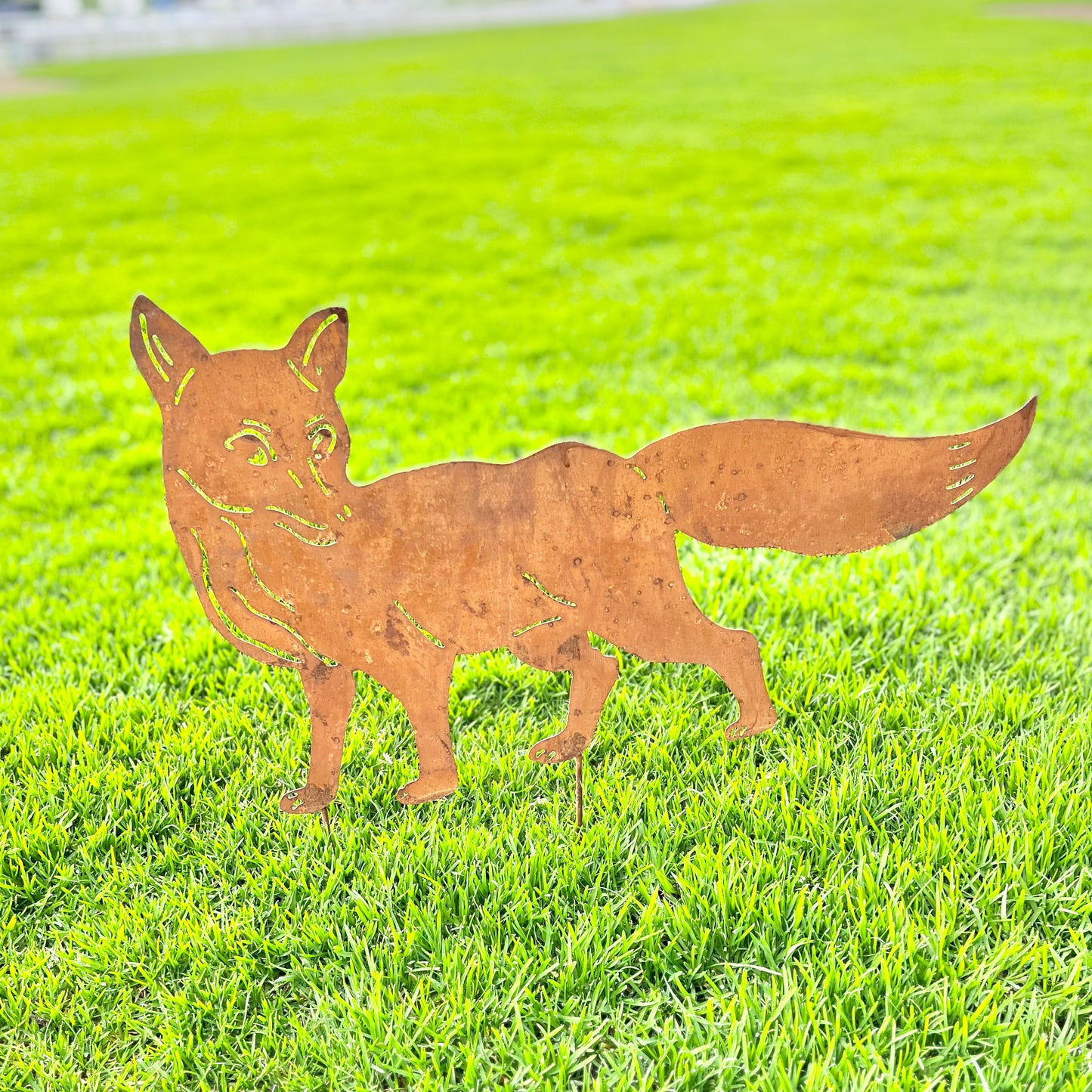 Fox Garden Ornament from Fig and Rose