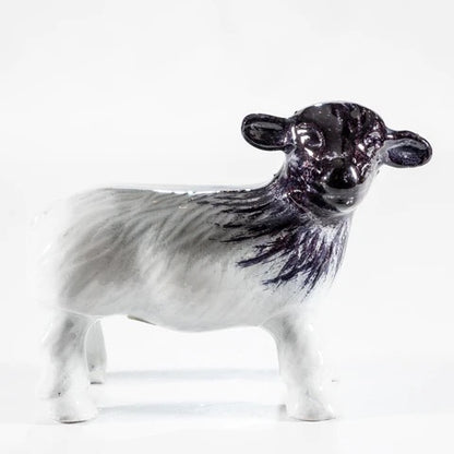 White Sheep Statuette