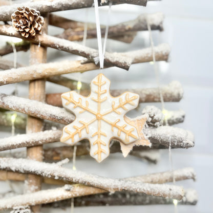 Ceramic Christmas Cookie Hanging Decoration