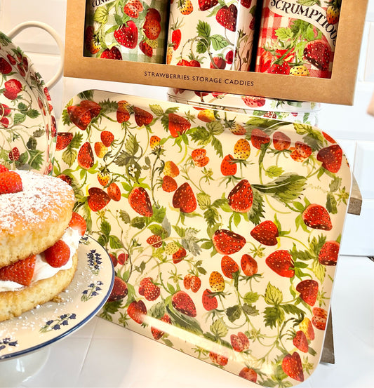 Emma Bridgewater Tray - Strawberries from Fig and Rose