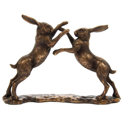 Silver and Bronze Hares