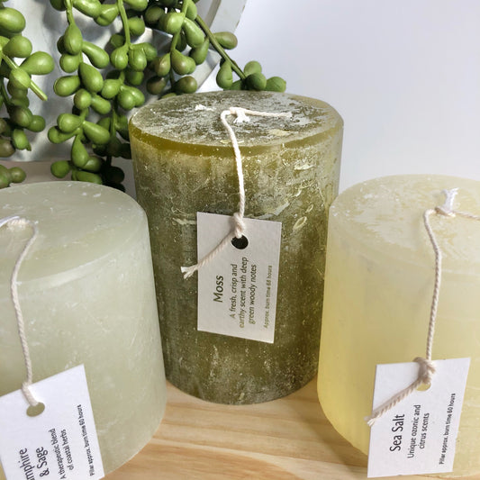 St Eval Pillar Candles - Selection of Scents