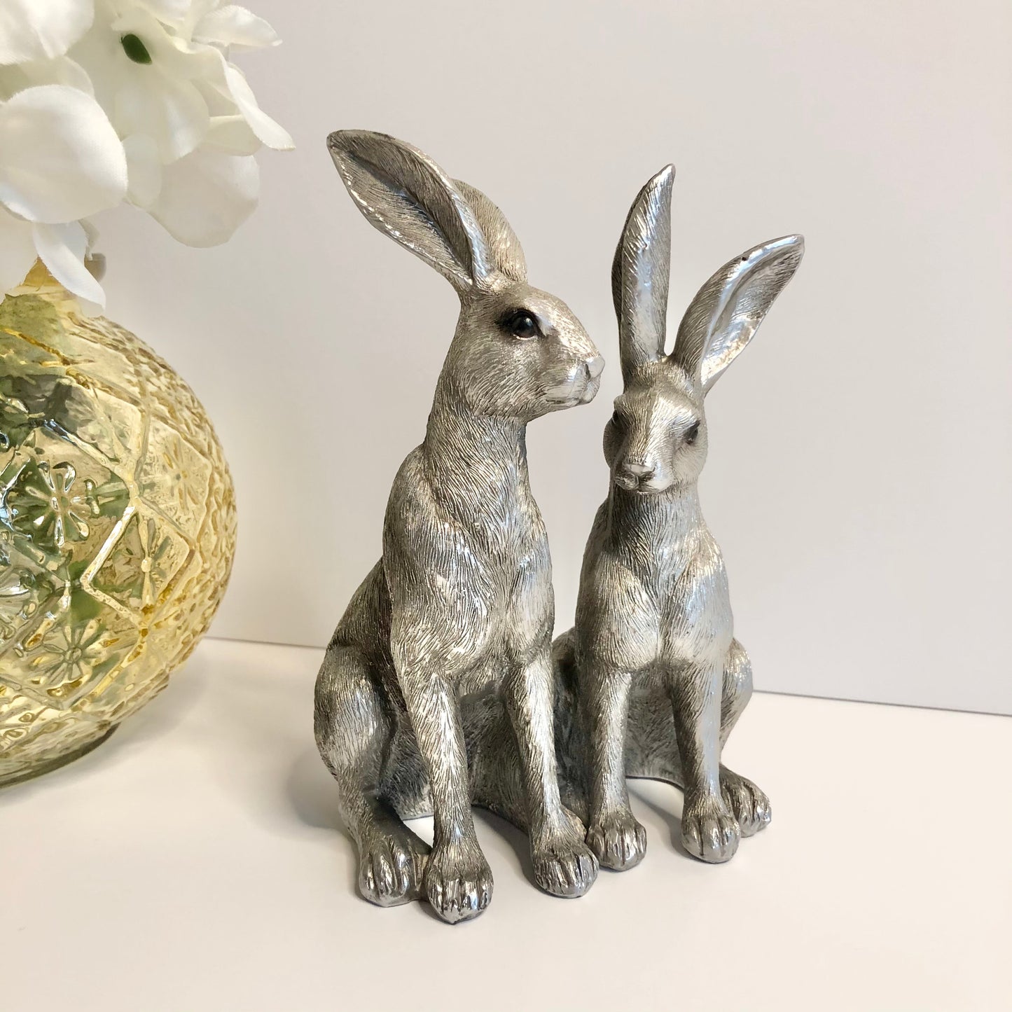 Silver & Bronze Hares