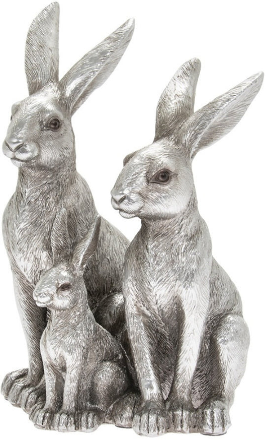 A Silver and Bronze Hares from Fig and Rose.