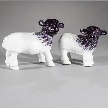 White Sheep Statuette