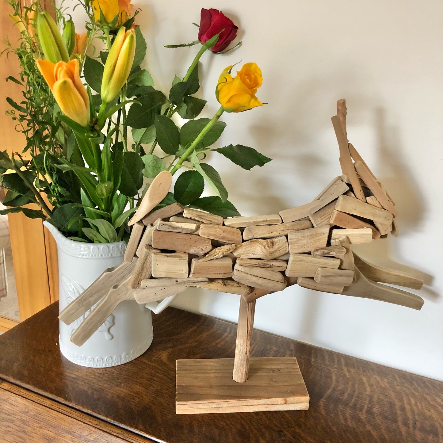 Driftwood Leaping Hare