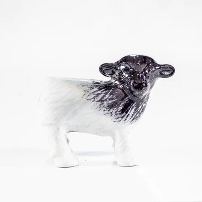 White Sheep Statuette