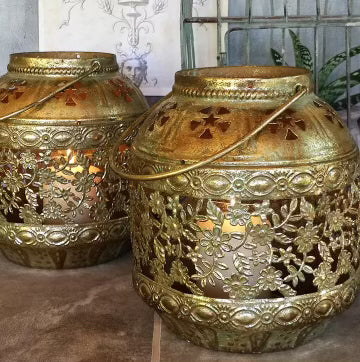 Lantern | Gothic Style | Antique Gold
