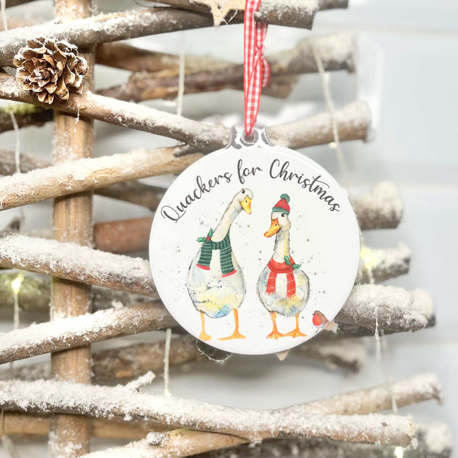 Duck Christmas Tree Decorations from Fig and Rose.