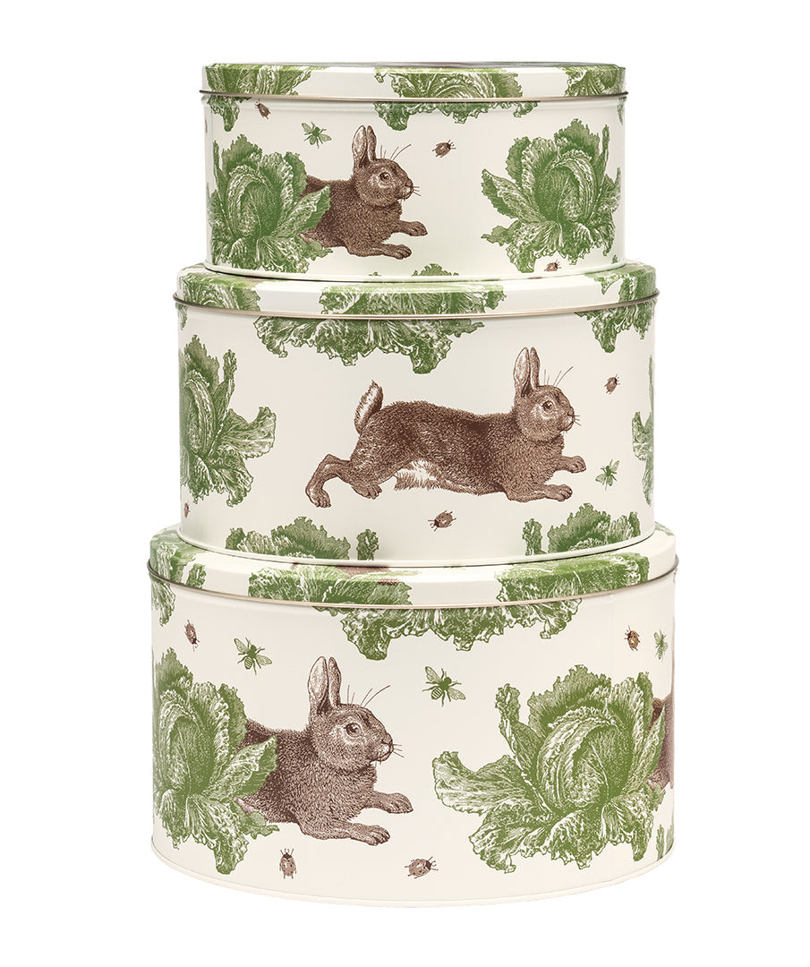 Thornback & Peel | Rabbit & Cabbage | Cake Tins