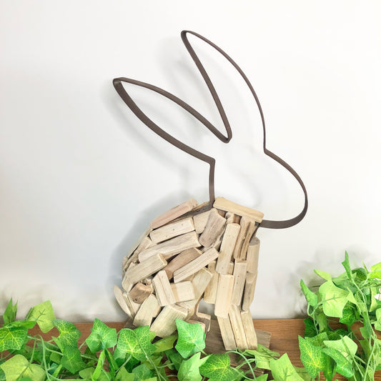 Driftwood Hare  - Handmade